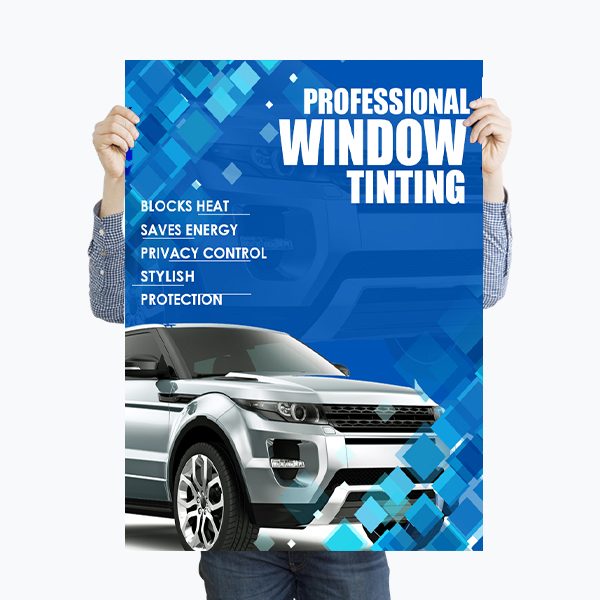 Window Tinting Poster 5 Marketing Tint
